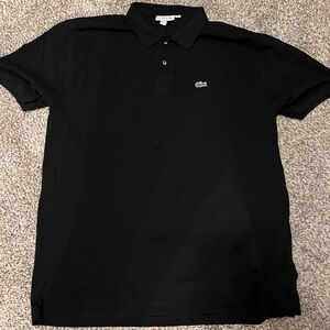 Lacoste Polo Shirt in Black XXL